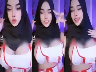 Bokep Indo Cosplay Perawat Suster ARRAZYNY Hijab poster